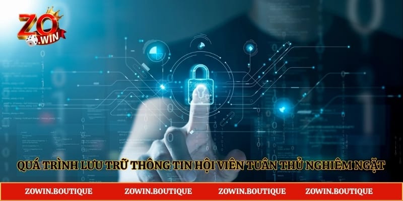 Quá trình lưu trữ thông tin hội viên tuân thủ nghiêm ngặt